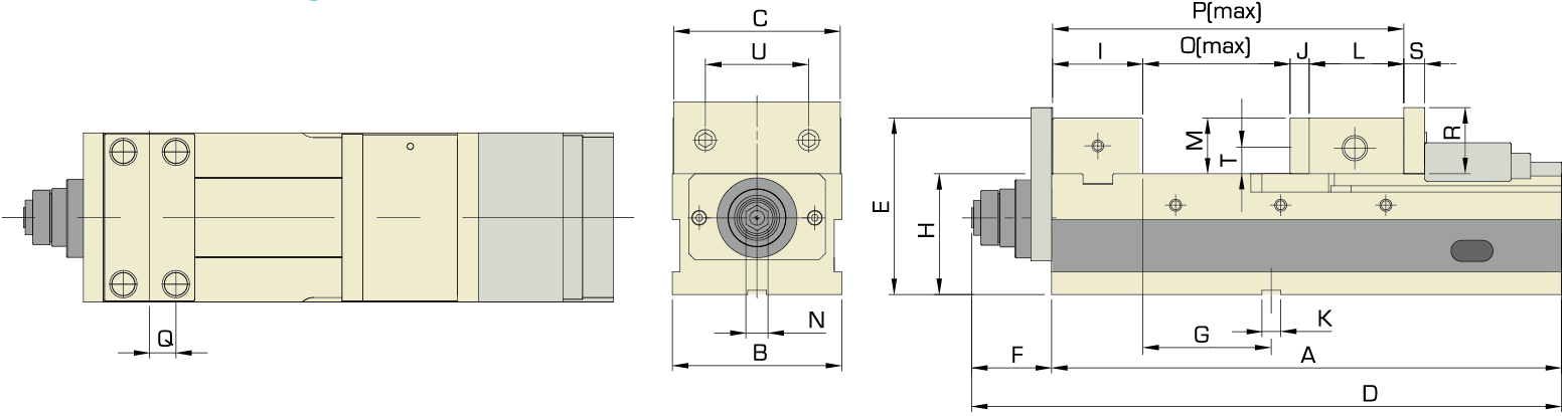 AVR 反向型倍力增压式虎钳