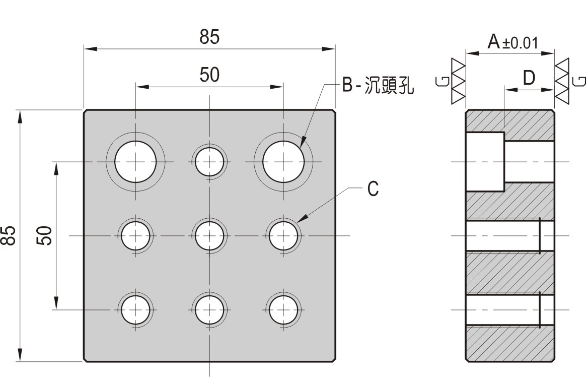 SU07 方型垫块