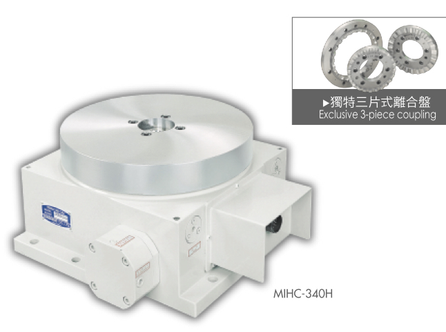 MIHC-340H/470H/600H/800H CNC 齿式电脑数控分度盘