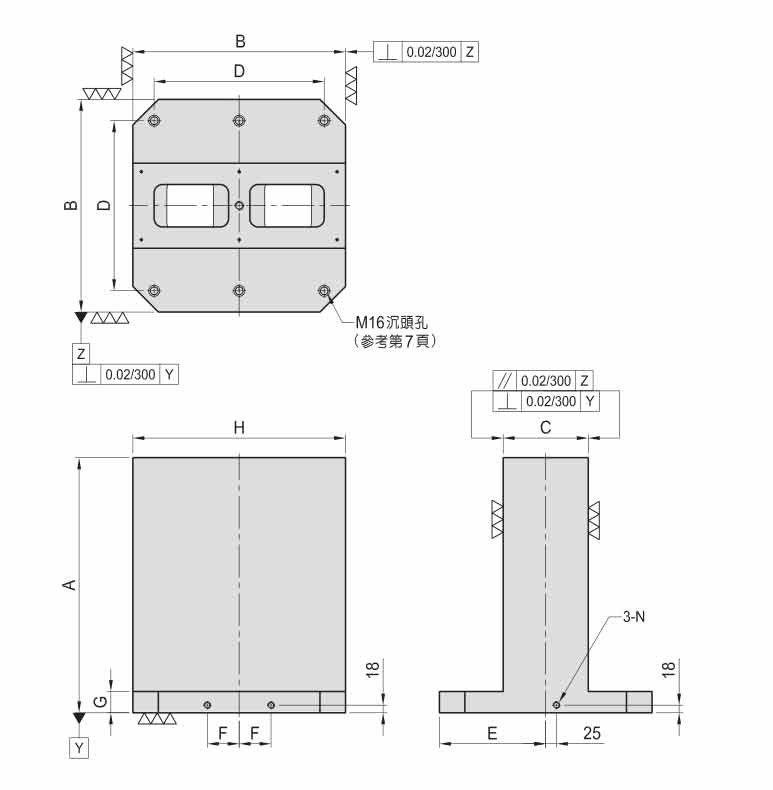 BPA10 MC双面基座