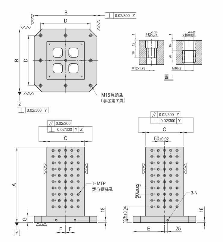 BPA08 MC双面基座