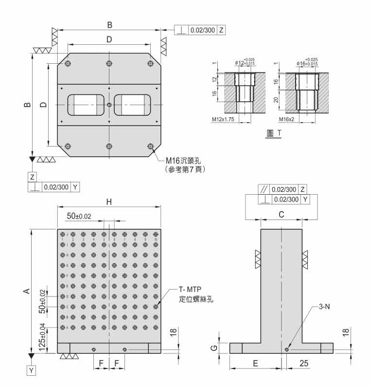 BPA11 MC双面基座